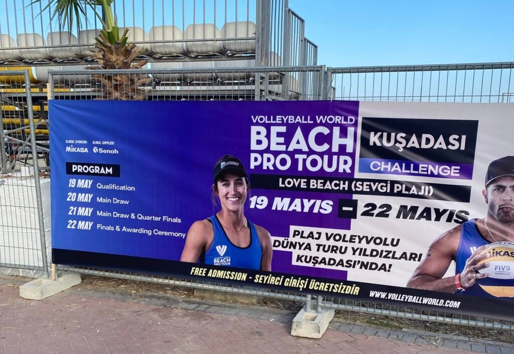 Sevgi Plajı, Beach Volley turnuva afişi