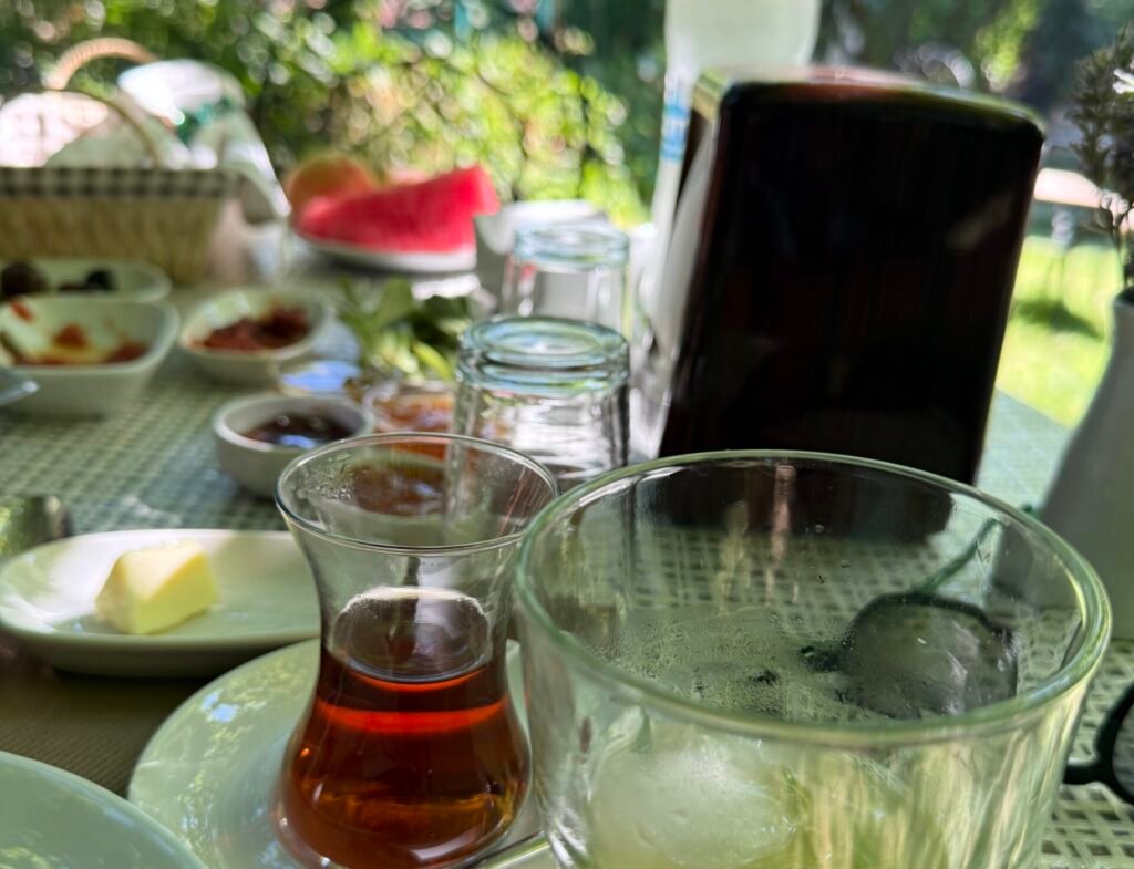 Kirazlı'da kahvaltı