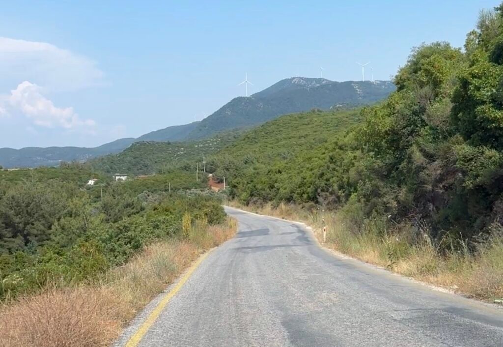 Kirazlı yolu, videodan ekran görüntüsü